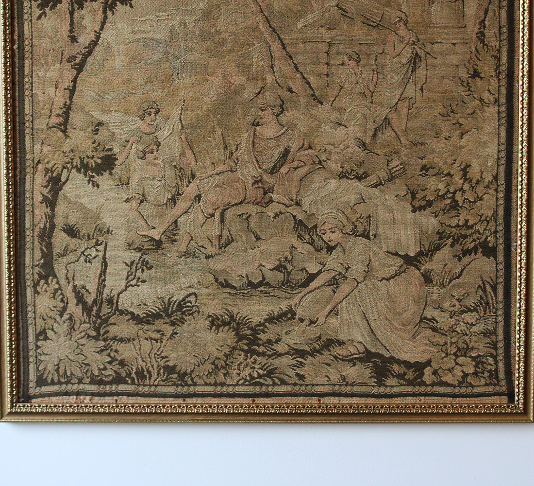 Antique Tapestry with New Frame