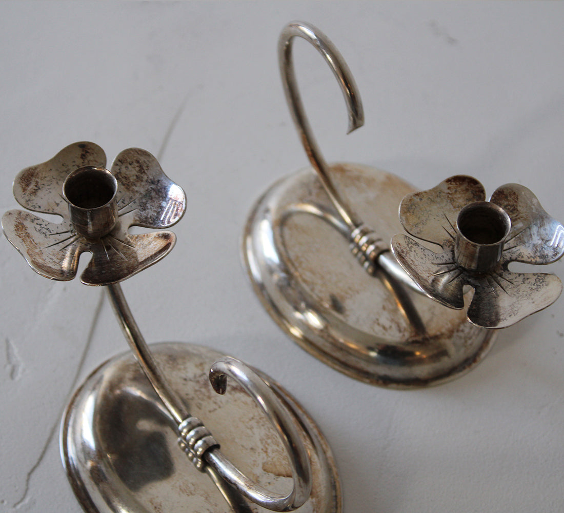 Clover Candle Holders | Set of 2