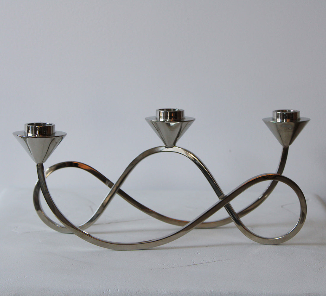 Chrome Candelabra