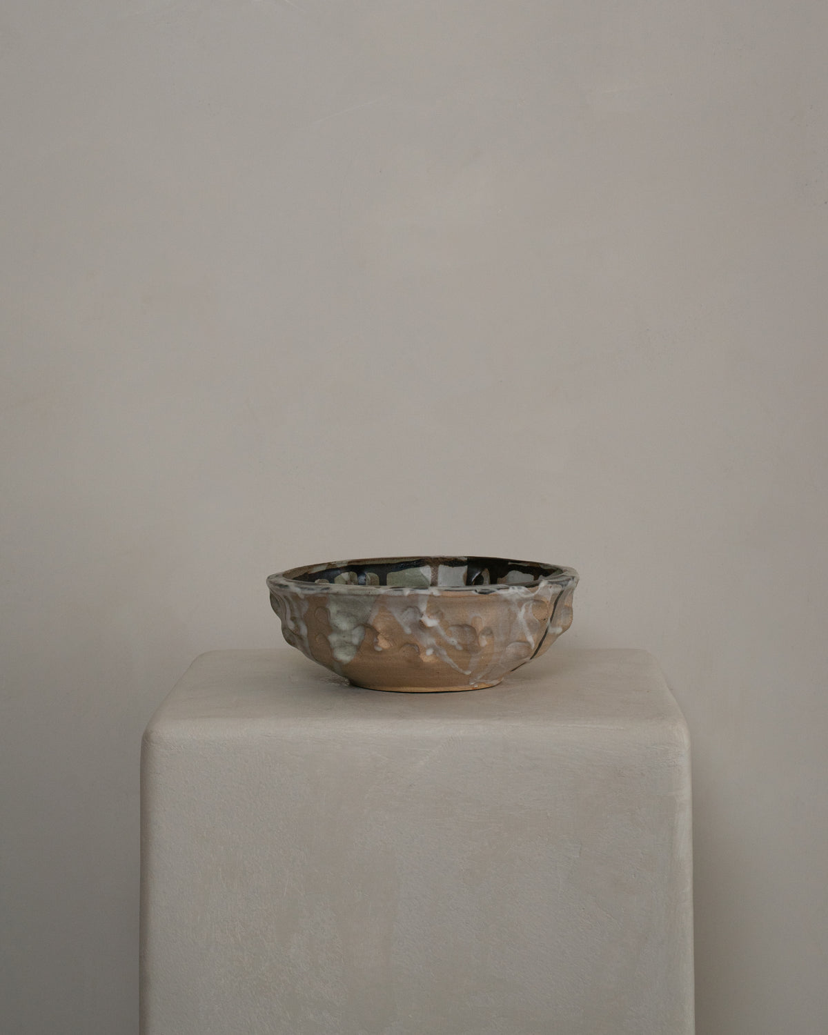 Abstract Studio Pottery Bowl