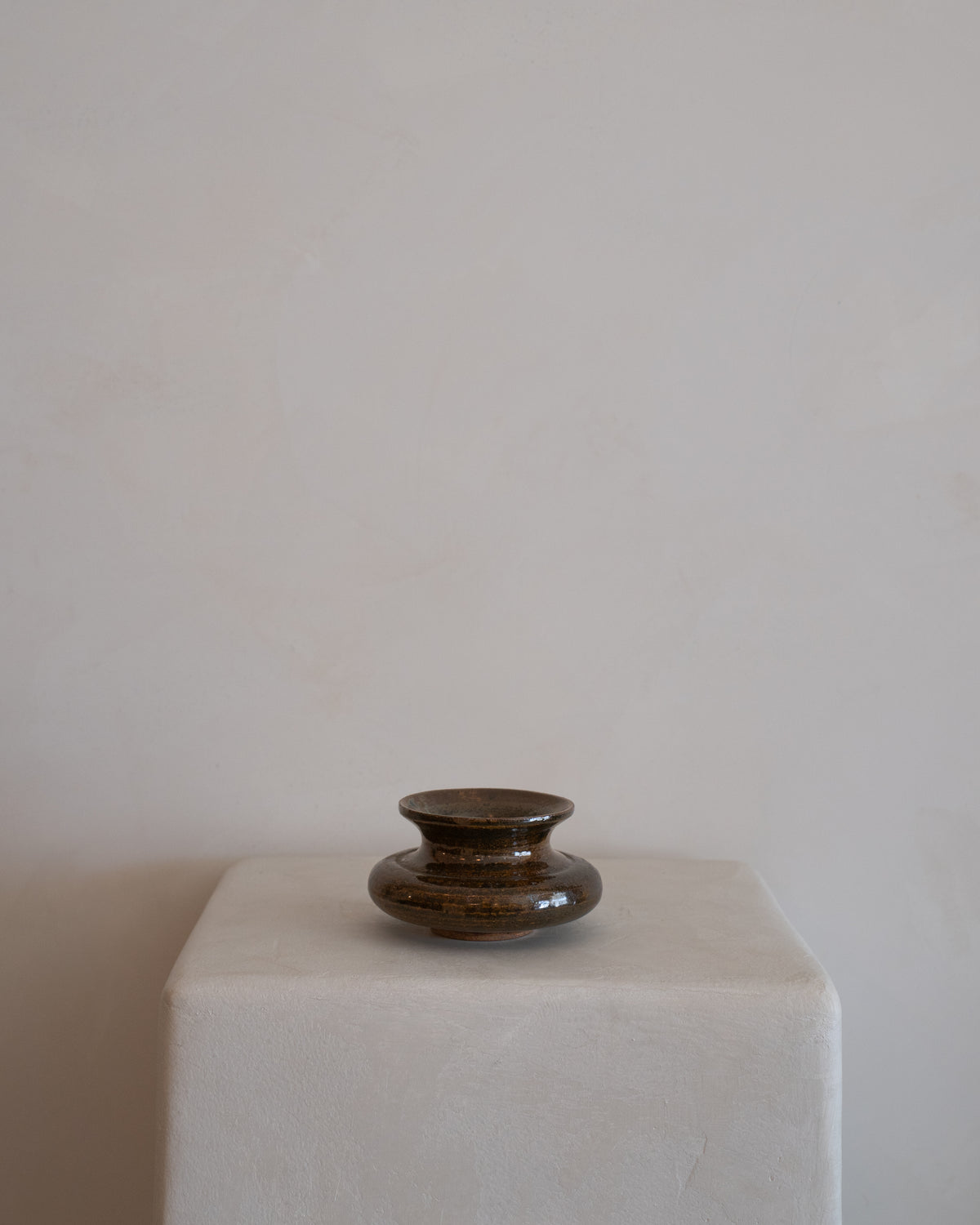 Brown Glazed Vase