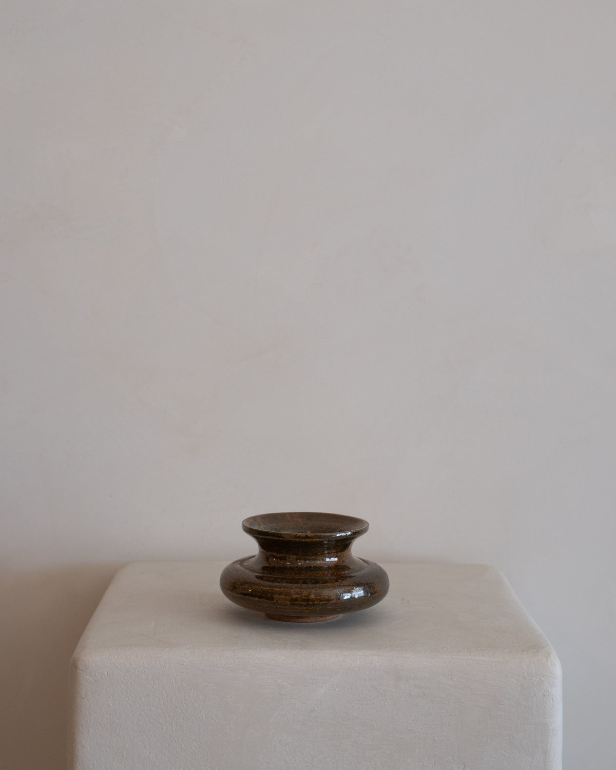 Brown Glazed Vase