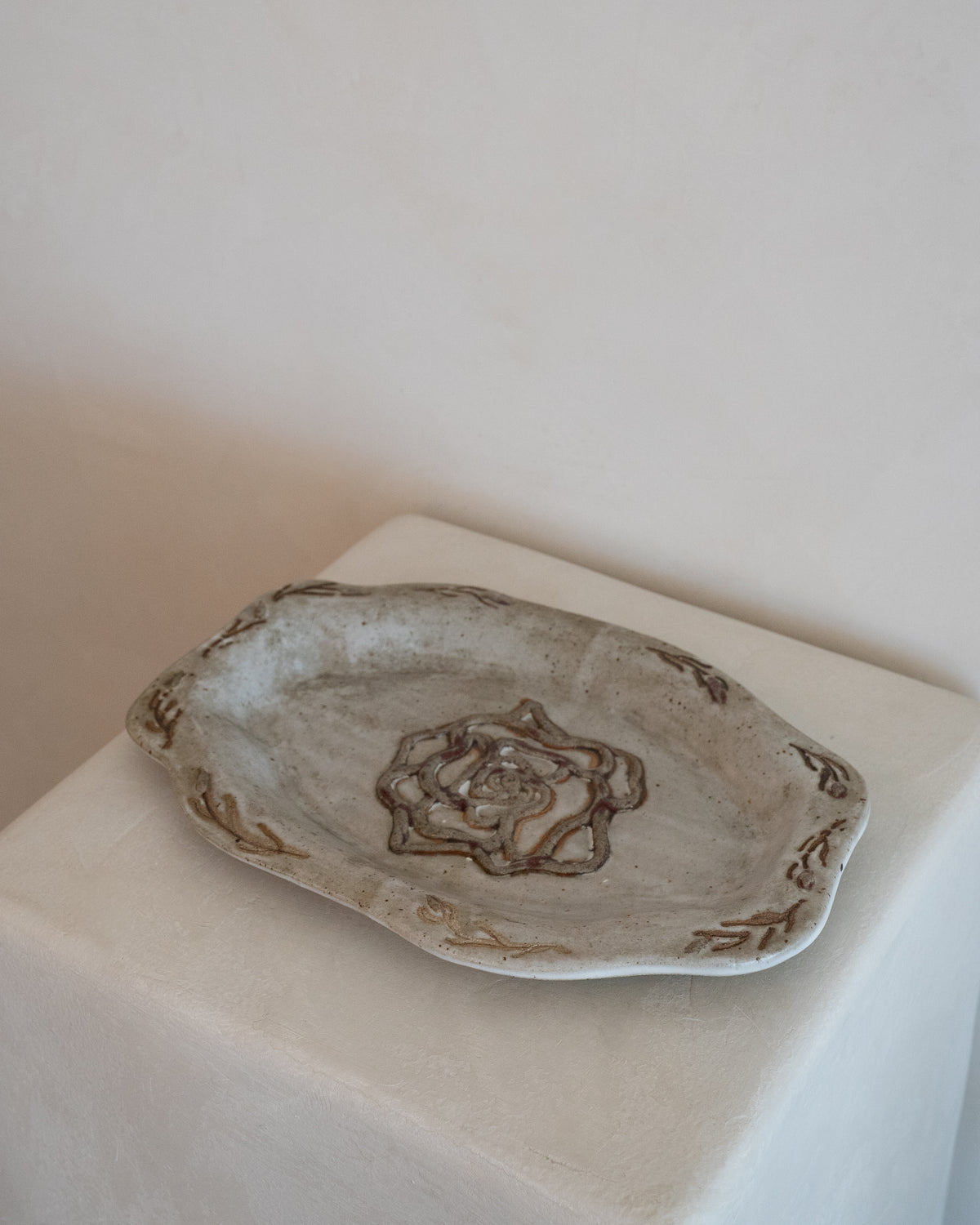 Floral Ceramic Dish
