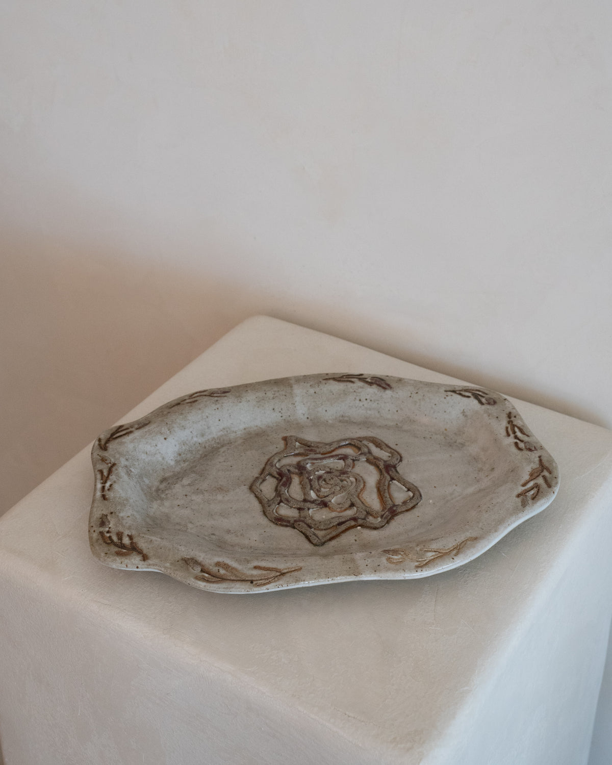 Floral Ceramic Dish