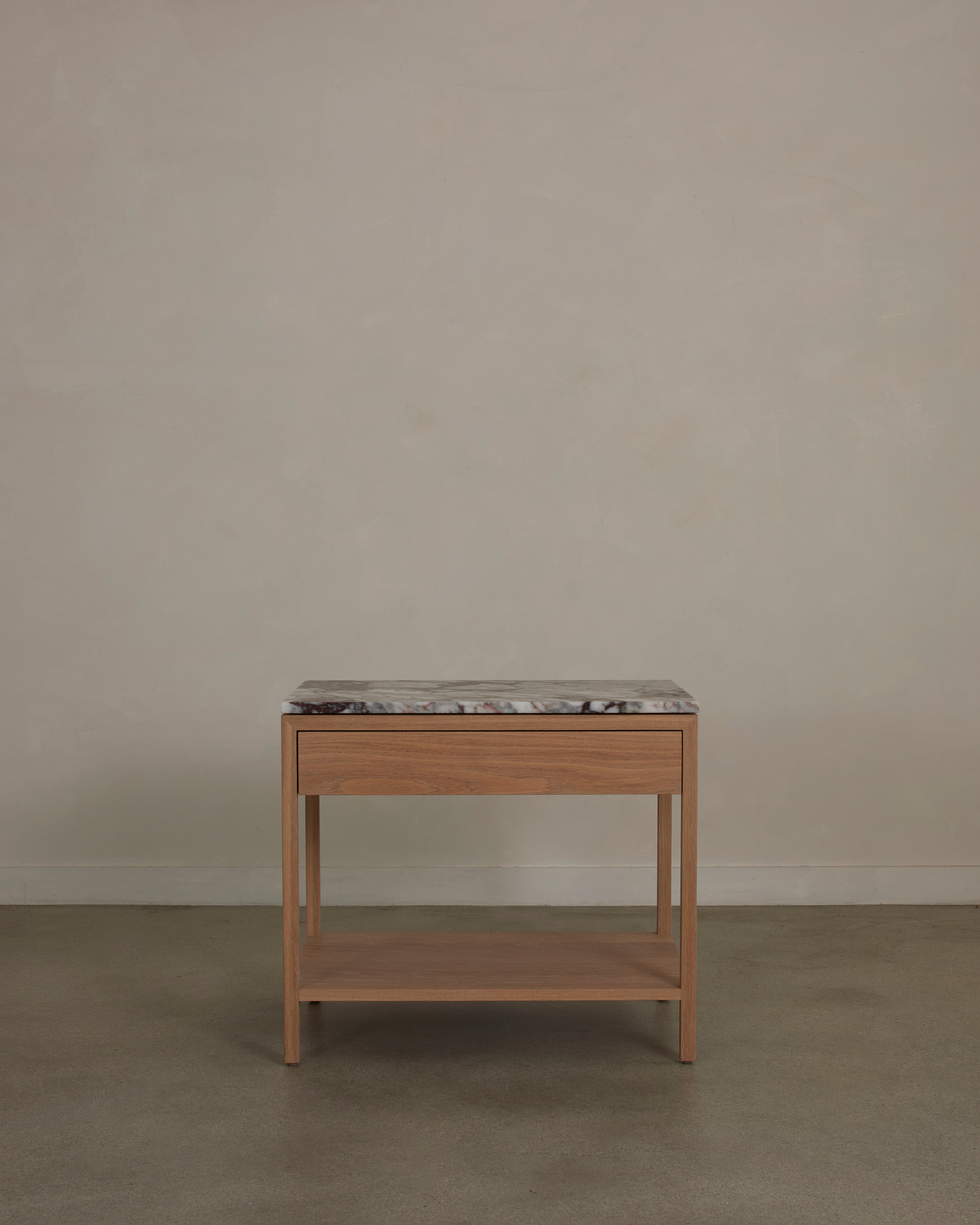 Davis Nightstand, Stone Top