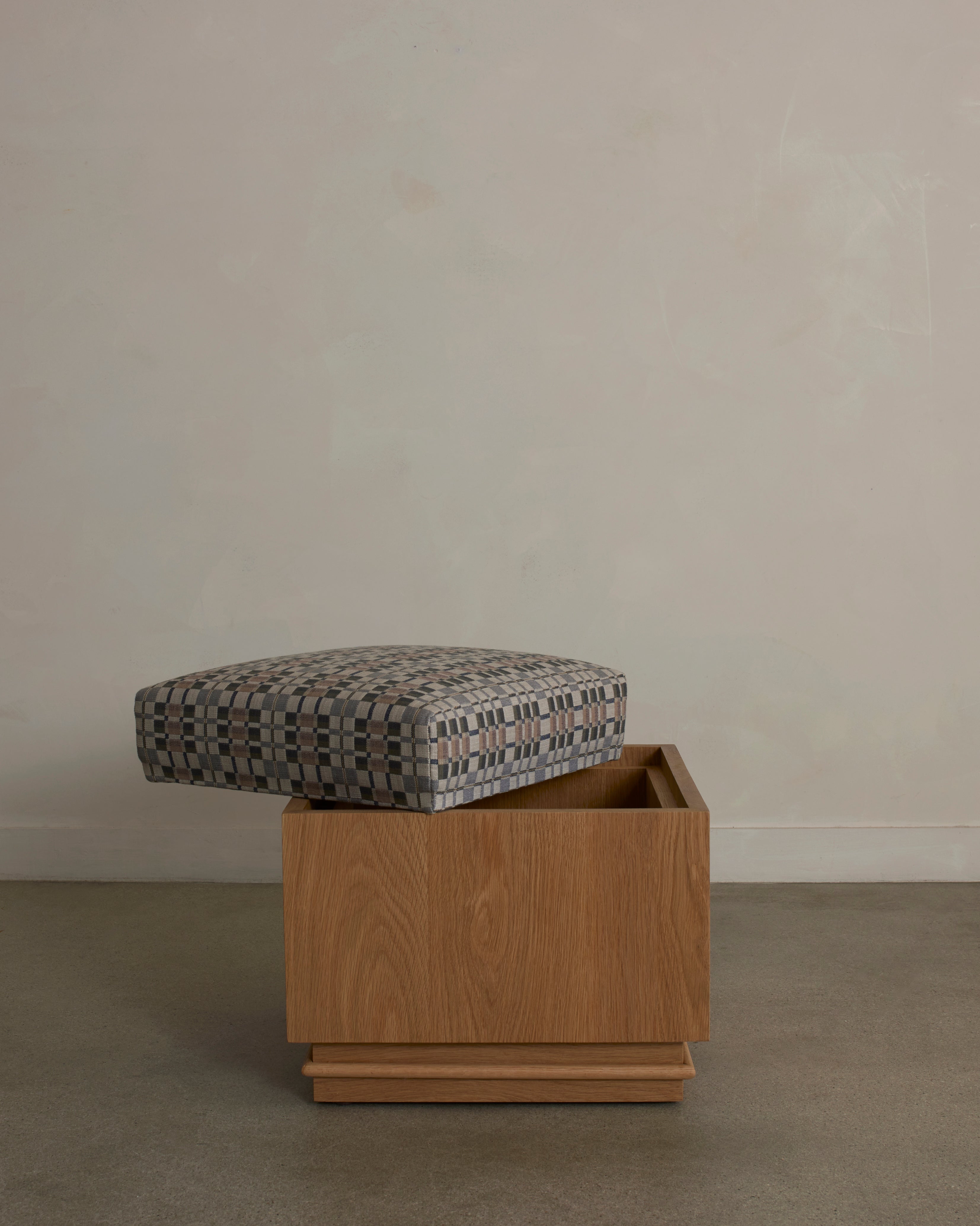 Reed Storage Ottoman