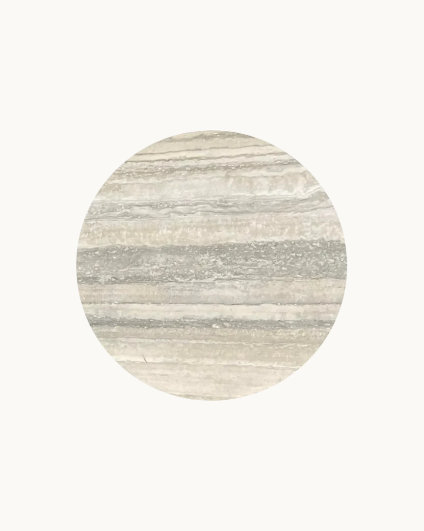 Travertine Silver