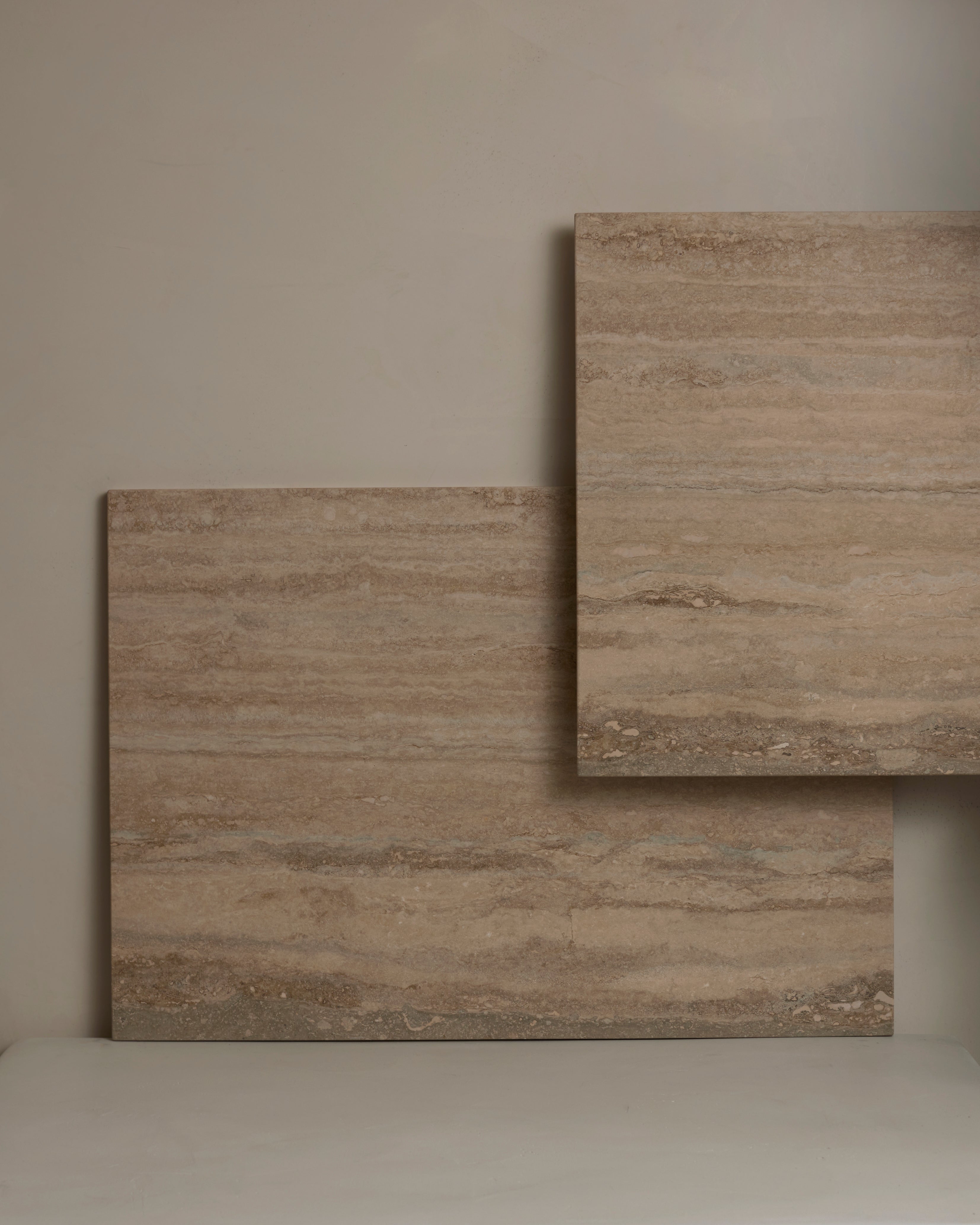 Travertine Silver