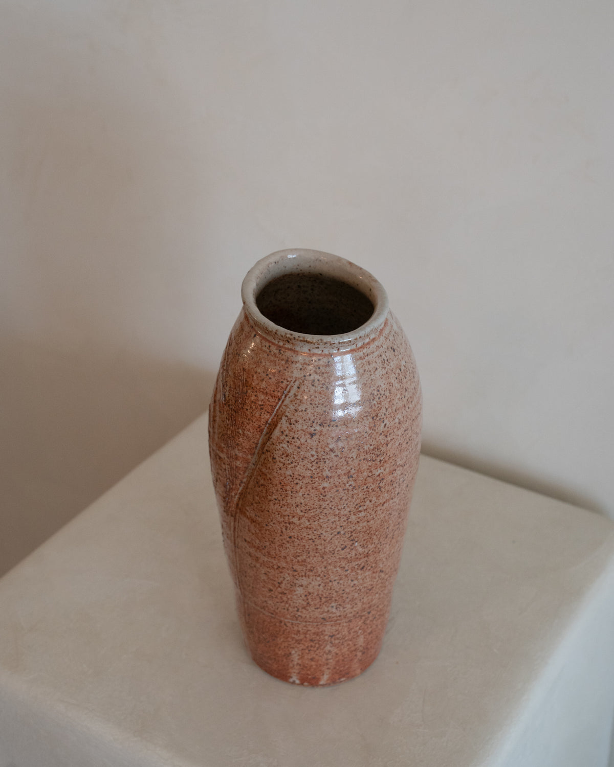 Textured Relief Vase