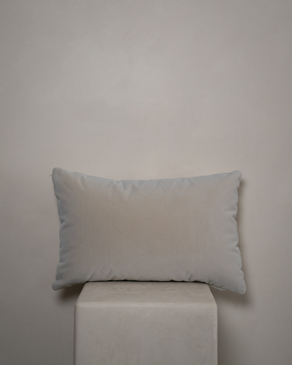 Off-White Brocade Pillow