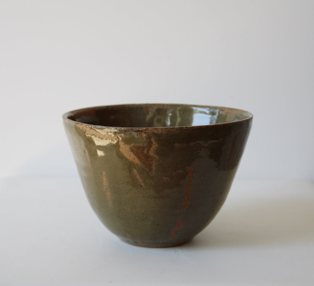 Beige Studio Pottery Bowl
