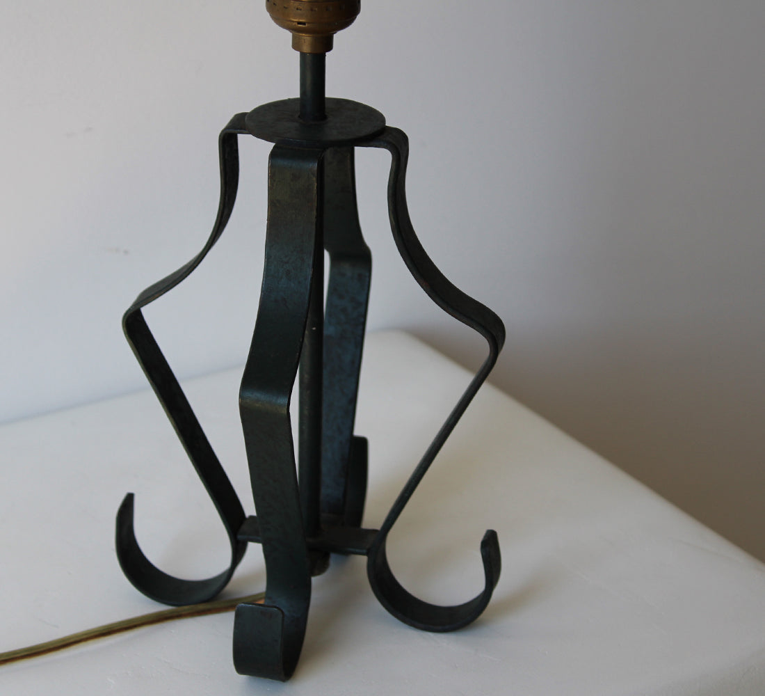 Wrought Iron Table Lamp