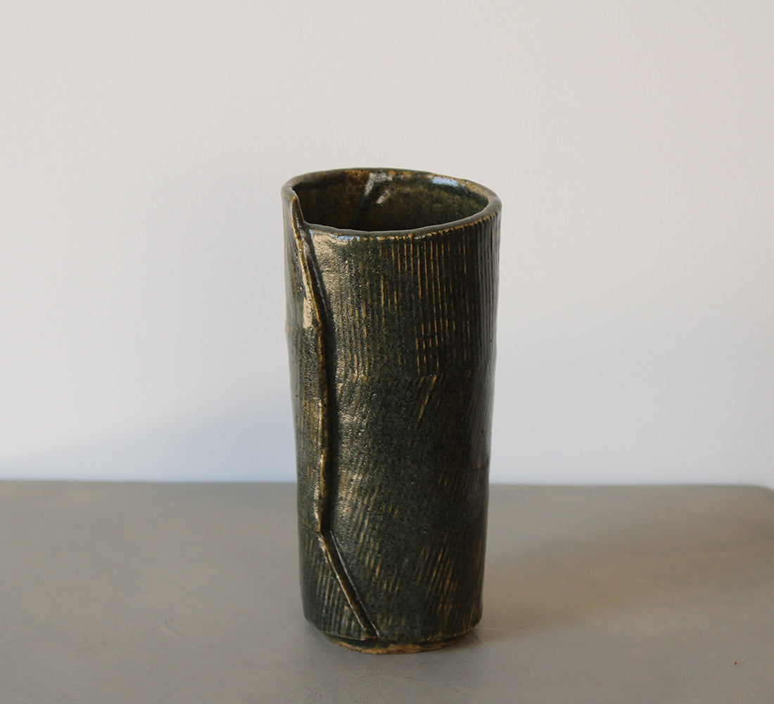 Green Studio Vase