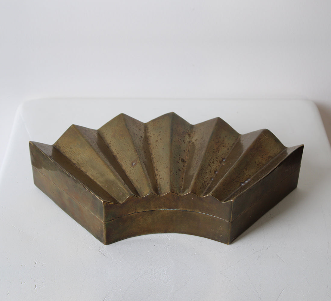 Art Deco Brass Box