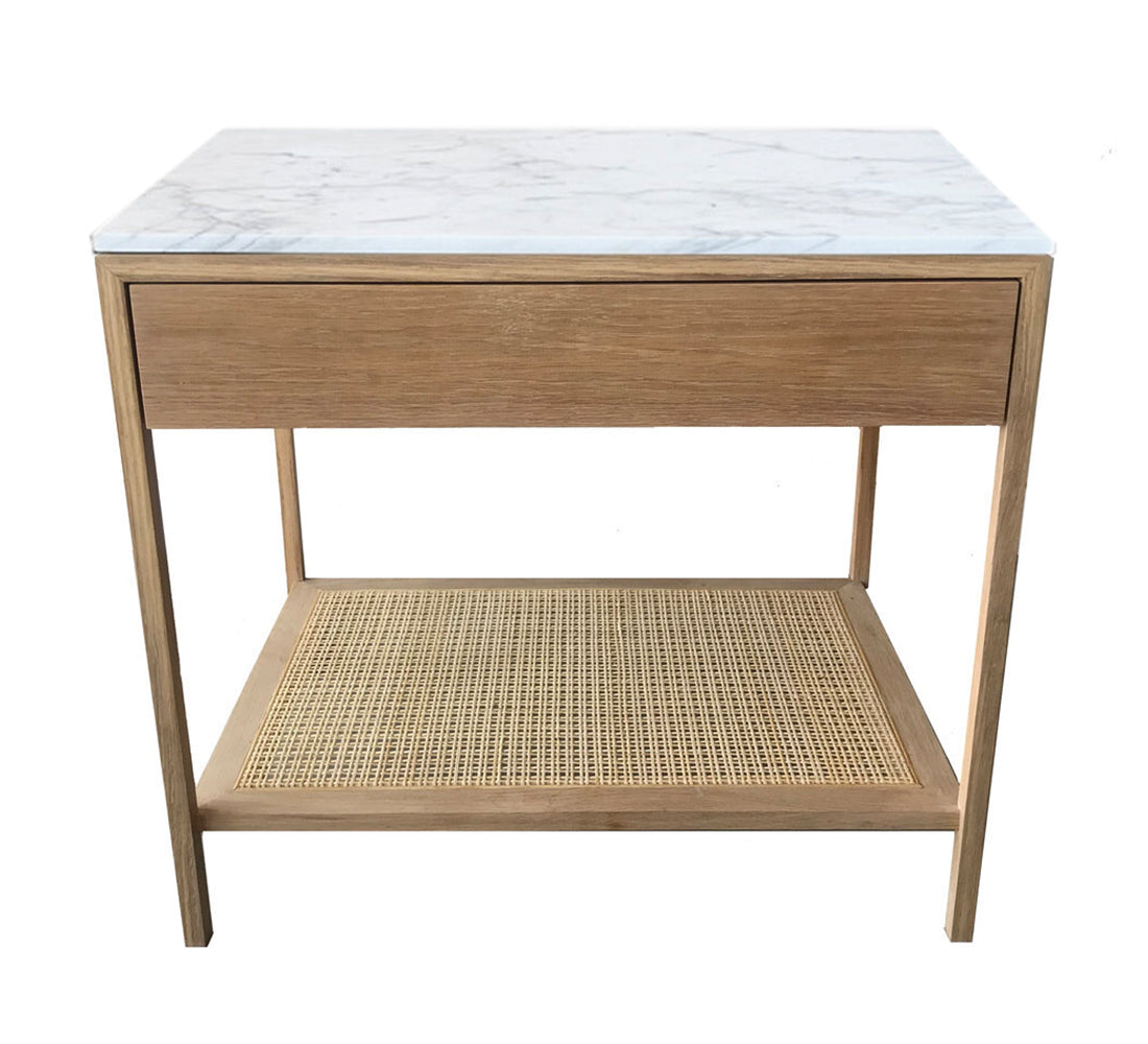 Davis Nightstand, Marble Top