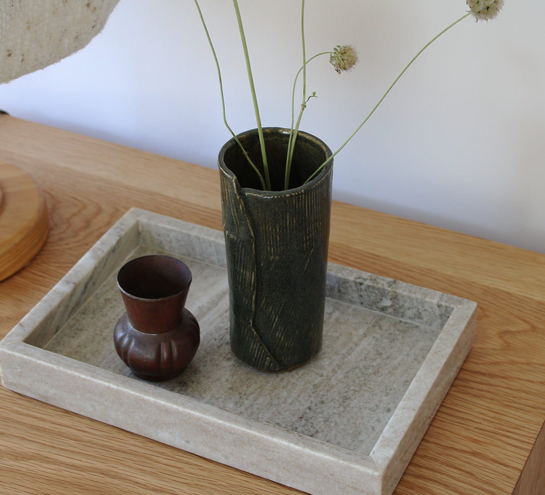 Green Studio Vase