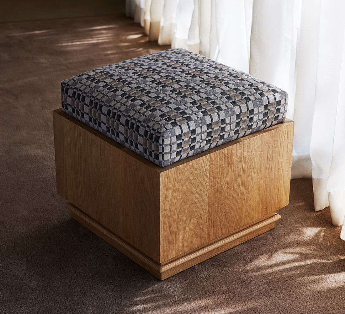 Reed Storage Ottoman