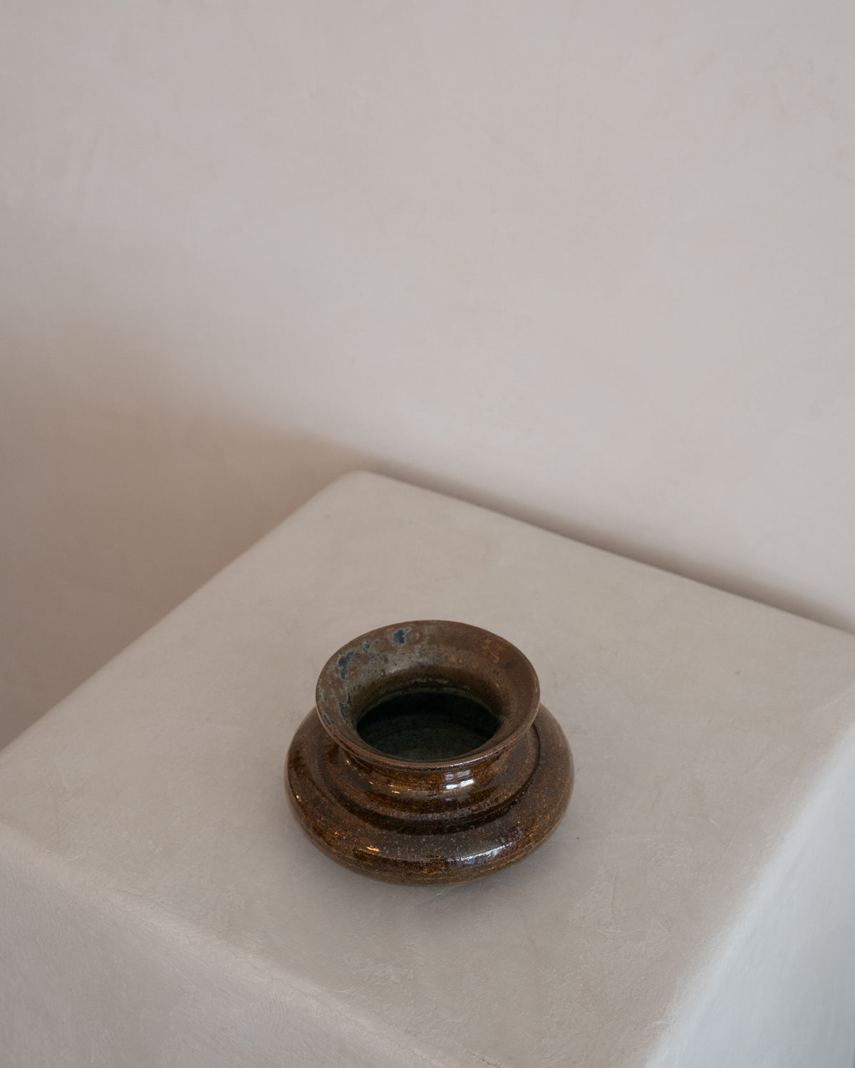 Brown Glazed Vase