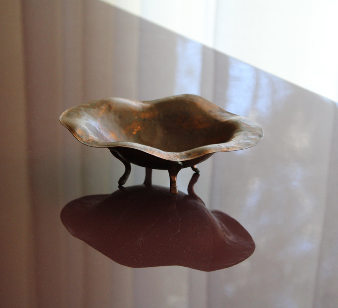 Hammered Copper Dish