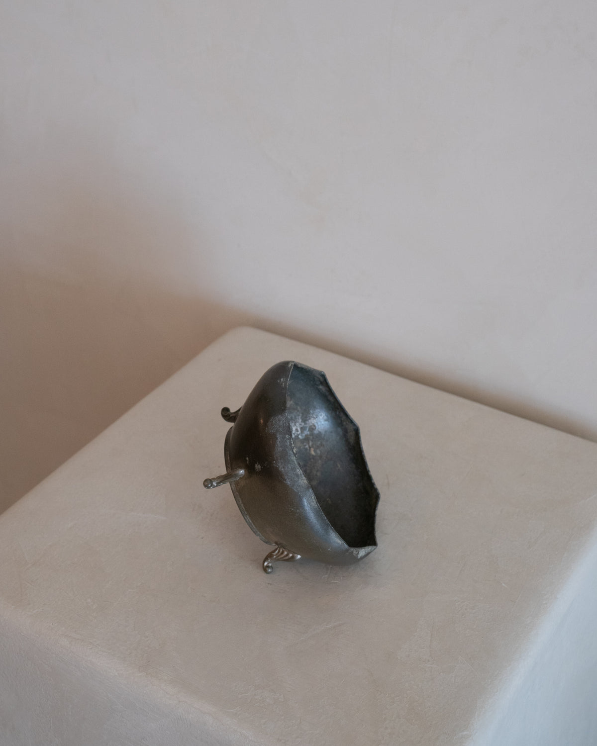 Pewter Footed Bowl