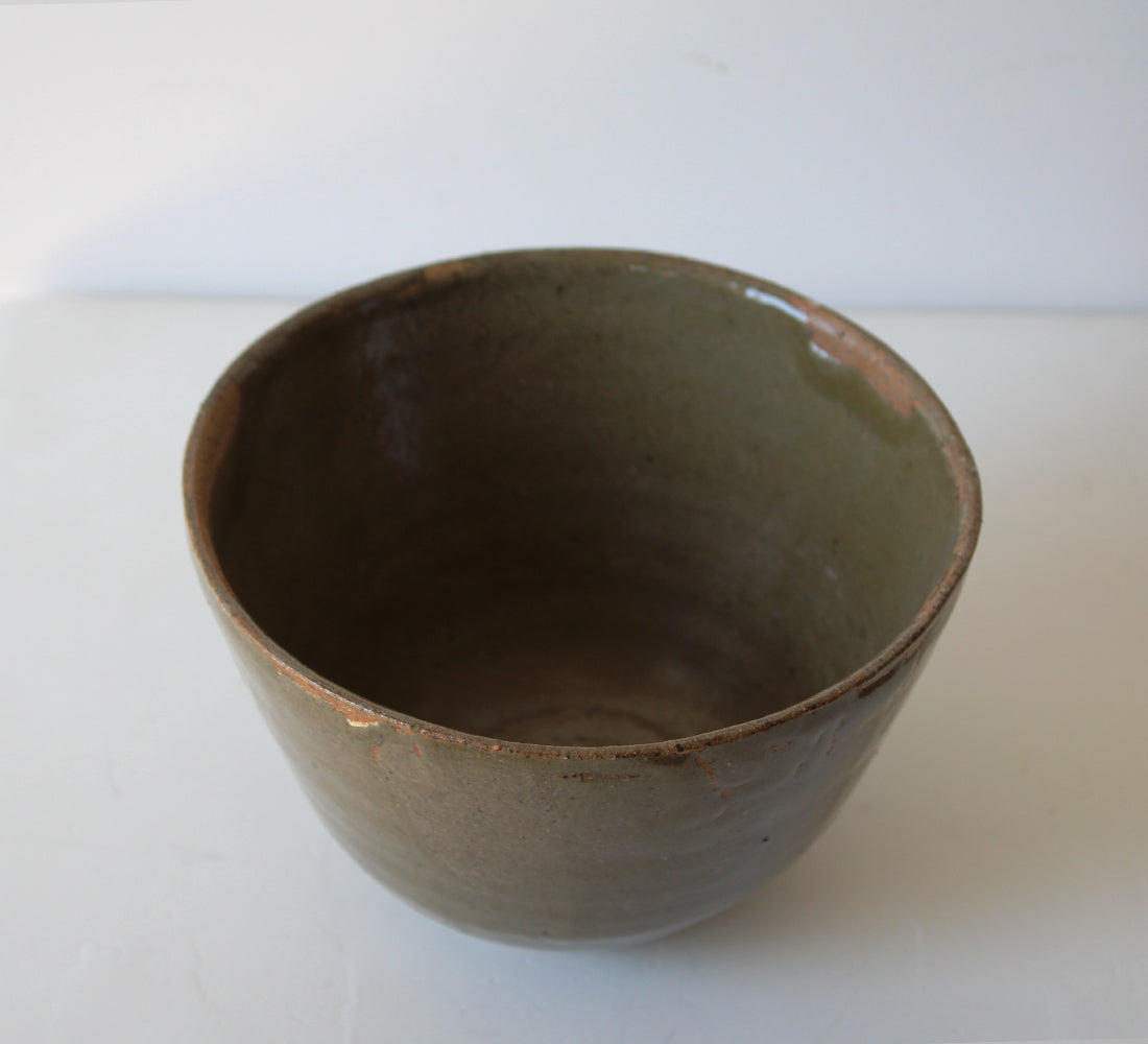 Beige Studio Pottery Bowl