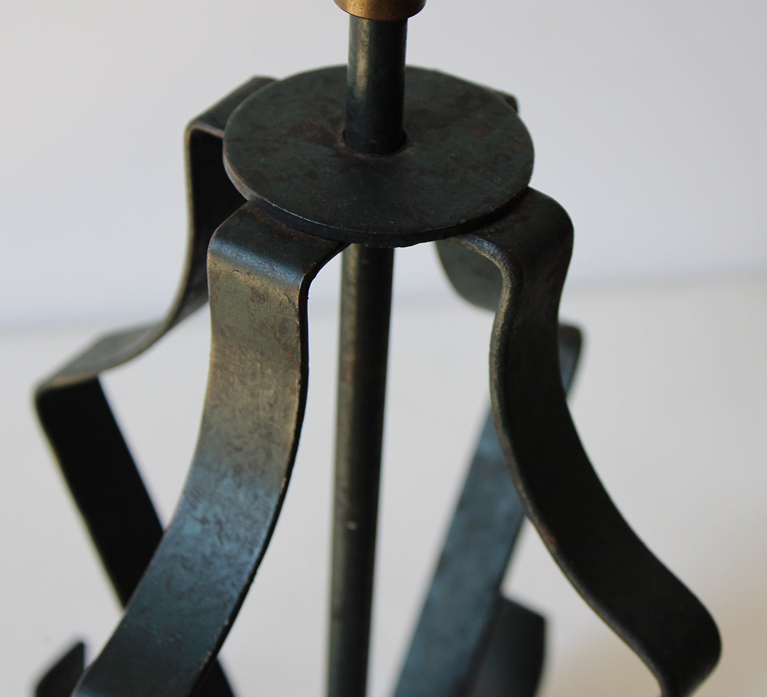 Wrought Iron Table Lamp