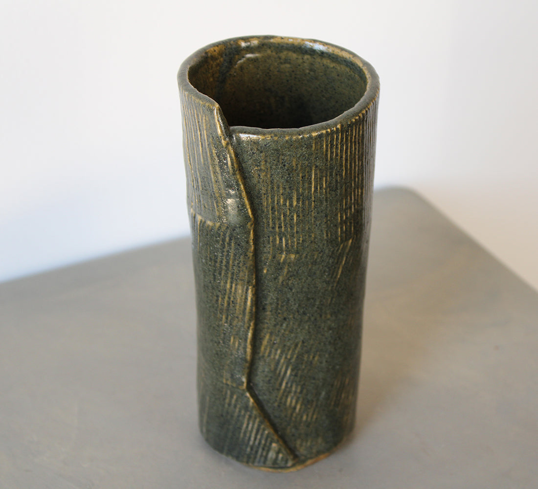 Green Studio Vase