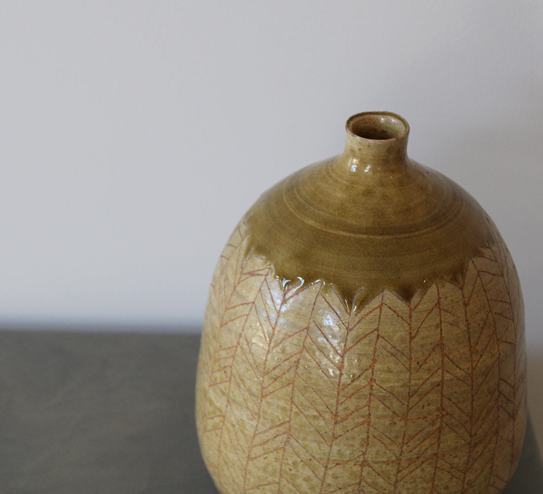 Herringbone Vase
